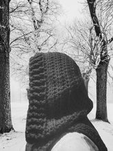 Load image into Gallery viewer, MADE TO ORDER - Matrixx Hood, Crochet Matrixx Cowl, TikTok Viral Matrixx Cowl, Hooded Cowl