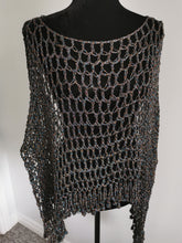 Load image into Gallery viewer, String of Pearls Poncho PATTERN - Crochet Top PATTERN - Sizes: Small - XL