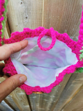 Load image into Gallery viewer, Granny Square Purse, Crochet Purse with lining