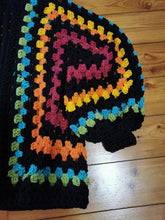 Load image into Gallery viewer, Oversized Granny Square Crochet Cardigan
