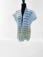Load image into Gallery viewer, Two-Tone Cotton Vest, Beach coverup, Fits sizes M-XL