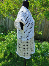 Load image into Gallery viewer, Two-Tone Cotton Vest, Beach coverup, Fits sizes M-XL