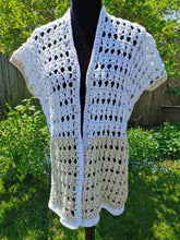 Load image into Gallery viewer, Two-Tone Cotton Vest, Beach coverup, Fits sizes M-XL
