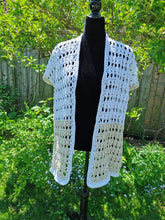 Load image into Gallery viewer, Two-Tone Cotton Vest, Beach coverup, Fits sizes M-XL
