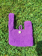 Load image into Gallery viewer, Crochet Chenille Japanese Knot Bag: Textured Mini Purse