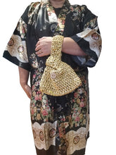 Load image into Gallery viewer, Japanese Knot Bag: Metallic Evening Purse in Gold