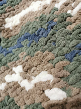 Load image into Gallery viewer, Crochet Chenille Japanese Knot Bag: Textured Mini Mosu Purse