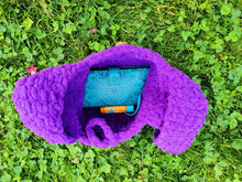Load image into Gallery viewer, Crochet Chenille Japanese Knot Bag: Textured Mini Purse