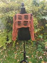 Load image into Gallery viewer, Cozy Crochet Sleeves, Crochet soft Dreamy Bolero