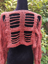 Load image into Gallery viewer, Cozy Crochet Sleeves, Crochet soft Dreamy Bolero