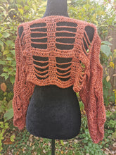 Load image into Gallery viewer, Cozy Crochet Sleeves, Crochet soft Dreamy Bolero