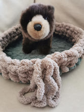 Load image into Gallery viewer, Crochet Pet Bed, Crochet Animal Mat