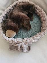 Load image into Gallery viewer, Crochet Pet Bed, Crochet Animal Mat