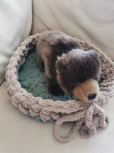 Load image into Gallery viewer, Crochet Pet Bed, Crochet Animal Mat