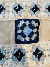 Load image into Gallery viewer, Crochet Granny Square Market Bag