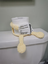 Load image into Gallery viewer, Reading Toilet Paper (double roll) Holder Buddy, Bathroom Decor, Funny Gift