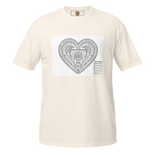 Load image into Gallery viewer, Crochet Heart Short-Sleeve Unisex T-Shirt - Made in Ontario, Canada
