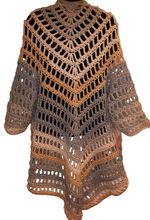Load image into Gallery viewer, Beige Ombre Cardigan - Claudia's Crochet