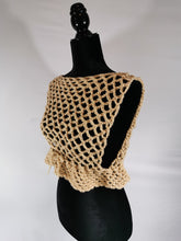 Load image into Gallery viewer, Flower Power Crop Top, Cover Up by Claudia&#39;s Crochet Creations
