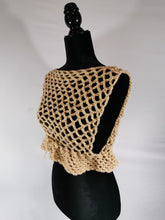 Load image into Gallery viewer, Flower Power Crop Top, Cover Up by Claudia's Crochet Creations