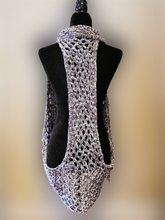 Load image into Gallery viewer, Crochet Boho Velvet Vest, Plus Size
