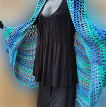 Load image into Gallery viewer, Crochet Cocoon Shrug