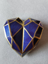 Load image into Gallery viewer, Purple Heart Magnet - Claudia's Crochet