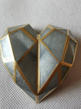 Load image into Gallery viewer, Silver Heart - Claudia's Crochet