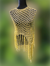 Load image into Gallery viewer, GOLD Diagonal Poncho