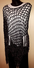 Load image into Gallery viewer, Diagonal Poncho - Claudia&#39;s Crochet
