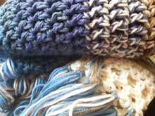 Load image into Gallery viewer, Crochet Shawl with Cowl, Shawl Set