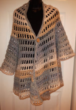 Load image into Gallery viewer, Beige Ombre Cardigan - Claudia's Crochet