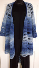 Load image into Gallery viewer, Blue Ombre Cardigan