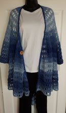 Load image into Gallery viewer, Blue Ombre Cardigan
