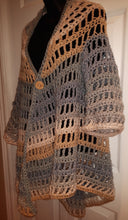 Load image into Gallery viewer, Beige Ombre Cardigan - Claudia's Crochet