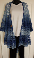 Load image into Gallery viewer, Blue Ombre Cardigan