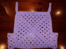 Load image into Gallery viewer, Granny Top, Granny Square Crop Top, Crochet Boho Top, Sweater Vest