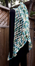 Load image into Gallery viewer, Crochet Boho-Chic Circular Long Cocoon Vest
