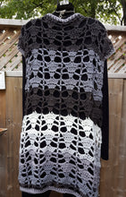 Load image into Gallery viewer, Long, Shades of Grey Vest