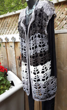 Load image into Gallery viewer, Long, Shades of Grey Vest