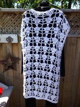 Load image into Gallery viewer, Open Lace Vest in White Opalescent