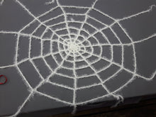 Load image into Gallery viewer, Large 6.6ft Spider Web
