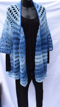Load image into Gallery viewer, Blue Ombre Cardigan