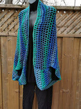 Load image into Gallery viewer, Crochet Cocoon Shrug