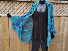 Load image into Gallery viewer, Crochet Cocoon Shrug