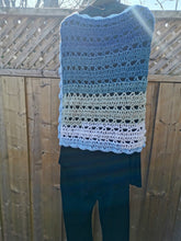 Load image into Gallery viewer, Crochet Cape - Crochet Boho-Chic Cape Top
