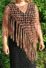 Load image into Gallery viewer, Diagonal Poncho - Claudia's Crochet