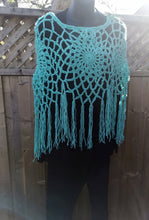 Load image into Gallery viewer, Mandala Crochet Cape
