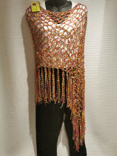 Load image into Gallery viewer, Diagonal Poncho - Claudia's Crochet