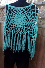 Load image into Gallery viewer, Mandala Crochet Cape
